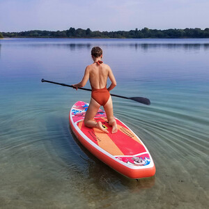 Placă Gonflabilă Surfing Paddle 11'6" - Sup Koi Portocaliu